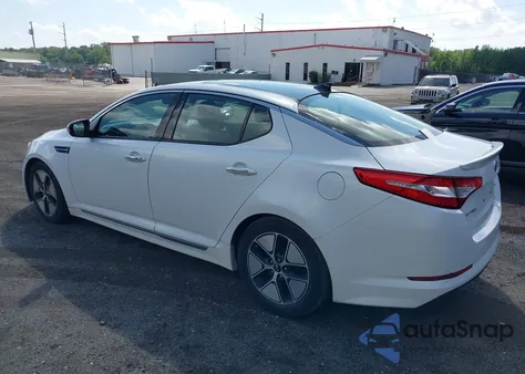 2012 Kia Optima Hybrid Ex из США, поврежденный, VIN KNAGM4AD9C5017833